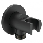 Ideal Standard Hand shower outlet with holder, silk black