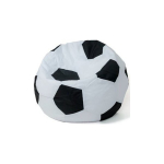 Go Gift Sako bag pouffe ball white-black XL 120 cm