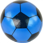 LEAN Toys Ball Blue Black Rubber Large 23 cm Light