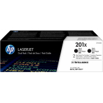 HP 201X 2-pakk must