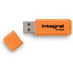 Integral 64GB Neon USB 2.0 Orange