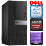 Dell OptiPlex 5050 MT i5-7500 16GB 512SSD M.2 NVME RX550 4GB Win10P ReNew