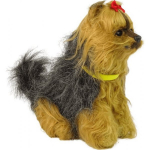 LEAN Toys LeanToys Interactive Dog Dog Yorkshire terrier Plush Sz