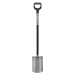 Fiskars ERGONOMIC ROUNDED SPADE GREY