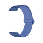 Riff 22mm Universal Loop magnetic silicone strap Blue