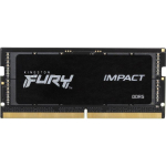 Kingston Fury Impact Black 16GB DDR5 6400MHZ SO-DIMM KF564S38IB-16