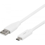 Deltaco USBC-1009M USB-C to USB-A 1m White