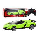 LEAN Toys Car Remote Controlled Sports Car RC 1:18 Green