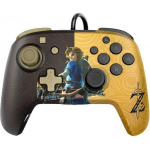 PDP Faceoff Deluxe+ Audio Zelda Brown/ Gold