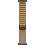 Apple 49mm Tan Alpine&nbsp;Loop -&nbsp;Medium - Black Titanium Finish