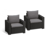 Keter California 2pcs. Grey