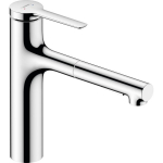 Hansgrohe Zesis M33 160 2jet Pull-out Spray Chrome + sBox