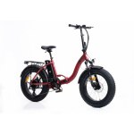 Corelli Voniq folding E-bike - Red 42cm 20"