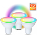 Denver "RGB Wi-Fi SPOT LED GU10 (SHL-450)" Multicolor 3 pack