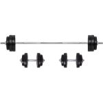 Insportline Loading Barbell and Dumbbell Set BS08 3-50 kg