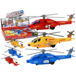 LEAN Toys Aluminum Rescue Helicopter Mix Drive