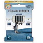 Organ Needles JEANS N-100 ECO- 5pcs