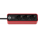 Brennenstuhl Ecolor Power Strip 3-fold
