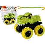 LEAN Toys Tyrannosaurus Rex Vehicle Friction Drive Green