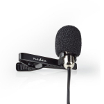 Nedis Clip-on Microphone with 3.5mm Connectio 1.8m