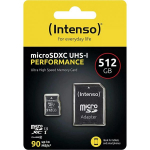Intenso 512GB UHS-I microSD Class 10