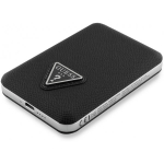 Guess PU Grained Triangle Logo MagSafe Powerbank 5000mAh Black