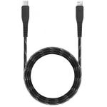 Energea NyloFlex Lightning to USB-C 3m Black