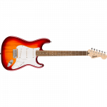 Squier Sonic Stratocaster, Laurel Fingerboard, White Pickguard, Sienna Sunburst Elektrikitarr