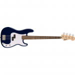 Squier Sonic Precision Bass, Laurel Fingerboard, White Pickguard, Midnight Blue 4-keelne basskitarr