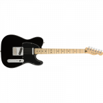 Fender PLAYER TELECASTER in Black + FET-610 Tweed bag Elektrikitarr