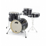 DW PDP New Yorker Shell Set Black Akustiline trummikomplekt
