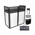 STAND4ME DJ SCREEN XL table folding screen BK/WH S&uuml;learvuti ja DJ-alus
