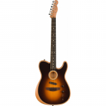 FENDER ACOUSTASONIC PLAYER TELECASTER IN Shadow Burst Poolakustiline elektrikitarr