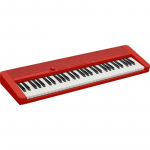 Casio CT-S1 Casiotone Series Keyboard Red (Adaptor Included) Automaatse saatega s&uuml;ntesaator