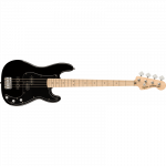 FENDER SQUIER AFFINITY SERIES PRECISION BASS PJ Maple Fingerboard, Black Pickguard, Black 4-keelne basskitarr