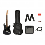 FENDER SQUIER AFFINITY SERIES STRATOCASTER HSS PACK IN Charcoal Frost Metallic Kitarrikomplekt