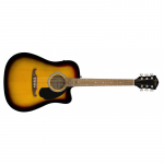 FENDER FA-125CE DREADNOUGHT, WALNUT FINGERBOARD IN Sunburst Akustiline kitarr