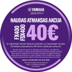 Yamaha F400 Smoky Black Akustiline kitarr