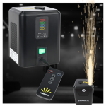 LIGHT4ME SPARKIE spark generator sparkler machine 350W wireless remote control emission height up to 3.5 m