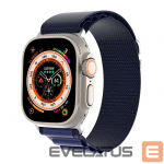 Rihm Dux Ducis Apple Buckle Sport Band for Apple Watch 42/44/45/46/49MM Navy