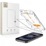 Kaitseklaasid Tech-Protect  Tech-Protect Quick Set+ Tempered Glass 2-pack for iPhone 15 / 16