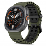 Muu Tech-Protect Tech-Protect Iconband Pro for Samsung Galaxy Watch Ultra 47mm - Green/Black