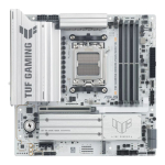 Intel protsessori emaplaat Asus TUF GAMING B850M-PLUS WIFI7 W | Processor family AMD | Processor socket AM5 | DDR5 | Supported hard disk drive interfaces SATA, M.2 | Number of SATA connectors 4