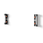 Teleri kinnitus EDBAK  ULS1250 Universa lLED System for 1 cabinet 250mm | Black