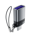 &Uuml;leminek Acefast  Acefast J7 USB-A - USB-C Adapter - Gray