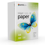 Kontoritarbed ColorWay  PrintPro Glossy Photo Paper, 230g/m, A4, 500pcs.