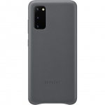 Tagakaaned Samsung Galaxy S20 Leather Cover case Gray
