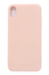 Tagakaaned Evelatus Apple iPhone Xs MAX Nano Silicone Case Soft Touch TPU Pink Sand