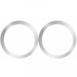 Automaatne hoidja iLike MG2 Sticky 3M Metal Plate 2in1 set - 2x Magsafe Ring 55*45mm for Smartphone Cases Black