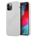 Tagakaaned Guess  Guess GUHCP12LLSVSCR iPhone 12 Pro Max 6.7" cream/cream hardcase Script Vintage